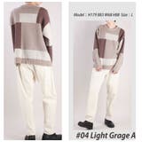 ニット カラーブロッキング セーター | WESTSEA | 詳細画像8