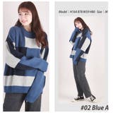 ニット カラーブロッキング セーター | WESTSEA | 詳細画像6