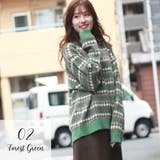 ジャガードボーダー柄オーバーサイズクルー | WESTSEA | 詳細画像8