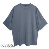 04.ブルー | ドルマン tシャツ 半袖 | WESTSEA
