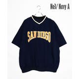 3.ネイビーA | ナイロン半袖プルオーバー | WESTSEA