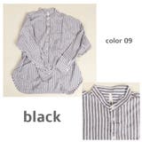 09.ブラック | シャツ ワイシャツ バンドカラーシャツ | WESTSEA