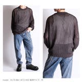 メッシュオーバーサイズクルーセーター メンズ レディース | WESTSEA | 詳細画像8