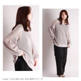 メッシュオーバーサイズクルーセーター メンズ レディース | WESTSEA | 詳細画像6