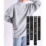 TASOGARE 裏起毛 ハーフジップ 長袖 トレーナー | WESTSEA | 詳細画像5