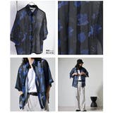 03.ブラック薔薇 | ドルマンスリーブ シアーシャツ | WESTSEA