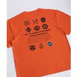 3.オレンジA | 76 ナナロク モーターグラフィック 半袖Tシャツ | WESTSEA