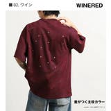 02.ワイン | スタッズ ゴシックロゴ バックプリント | WESTSEA