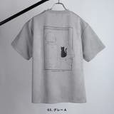 03.ライトグレーA | フェイクスエード Tシャツ メンズ | WESTSEA