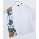 11.ホワイトF | 和柄プリントTシャツ メンズ 半袖 | WESTSEA