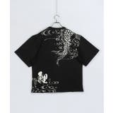和柄プリントTシャツ メンズ 半袖 | WESTSEA | 詳細画像5
