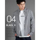 4.ブラックB | チェックシャツ 長袖 長袖シャツ | WESTSEA