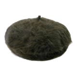 OLIVE （オリーブ） | 天然リアルアンゴラファーで作ったベレー帽。bn-0001 |  Whap&Whab