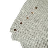 ヨーロッパで流行の毛糸でざっくり編まれたふんわり柔らか素材のポンチョ |  Whap&Whab | 詳細画像6 