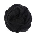 BLACK (ブラック) | コーディネートしやすいシンプルなデザインの、透かし編みスヌード。sd-0004 |  Whap&Whab