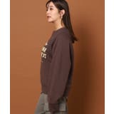 Americana(アメリカーナ)クロップドボリュームスウェット | SHOO・LA・RUE | 詳細画像6