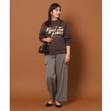 Americana(アメリカーナ)クロップドボリュームスウェット | SHOO・LA・RUE | 詳細画像4