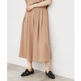 【涼しい！/シワになりにくい/吸水速乾/洗える】フレアスカートパンツ | THE SHOP TK | 詳細画像5 