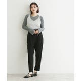 【洗える】両面起毛テーパードパンツ | THE SHOP TK | 詳細画像3