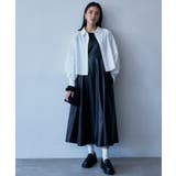 【スタイルアップが叶う】フィット&フレア合皮ジャンスカ | THE SHOP TK | 詳細画像5