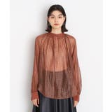シアーチェックプリントブラウス | THE SHOP TK | 詳細画像9