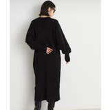 ベロア風モールニットワンピース | THE SHOP TK | 詳細画像3