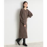ベロア風モールニットワンピース | THE SHOP TK | 詳細画像6