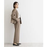 【セットアップ可】ウール調ノーカラージャケット | THE SHOP TK | 詳細画像7