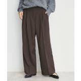 【洗えるパンツ】裏起毛タックワイド | THE SHOP TK | 詳細画像3