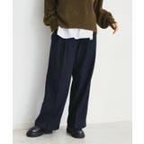 【洗えるパンツ】裏起毛タックワイド | THE SHOP TK | 詳細画像11