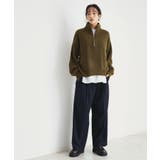 【洗えるパンツ】裏起毛タックワイド | THE SHOP TK | 詳細画像9