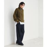【洗えるパンツ】裏起毛タックワイド | THE SHOP TK | 詳細画像10
