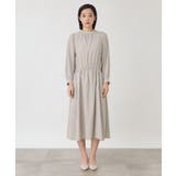 【セレモニー/入卒/通勤/手洗い可】ブラウジングサテンワンピース | THE SHOP TK | 詳細画像8