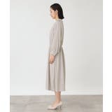 【セレモニー/入卒/通勤/手洗い可】ブラウジングサテンワンピース | THE SHOP TK | 詳細画像9