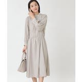 【セレモニー/入卒/通勤/手洗い可】ブラウジングサテンワンピース | THE SHOP TK | 詳細画像21