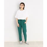 【美脚に魅せる】モノフィラジョグテーパードパンツ/洗濯機OK | THE SHOP TK | 詳細画像17