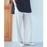 【美脚に魅せる】モノフィラワイドパンツ/洗濯機OK | THE SHOP TK | 詳細画像1