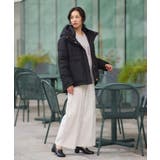 【すっきり見えシルエット】上品ふわもこ中綿ブルゾン | THE SHOP TK | 詳細画像3 