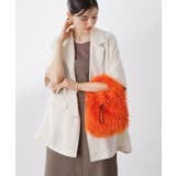 フリンジボア巾着バッグ | THE SHOP TK | 詳細画像3 