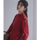 【インしないで着られる】金ボタン ハイネックニット 毛玉になりにくい | THE SHOP TK | 詳細画像7 