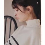 【インしないで着られる】金ボタン ハイネックニット 毛玉になりにくい | THE SHOP TK | 詳細画像3 