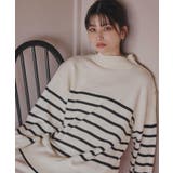 アイボリー(304) | 【インしないで着られる】金ボタン ハイネックニット 毛玉になりにくい | THE SHOP TK