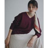 【すっきりシルエットが叶う】大人のためのVネックニット 毛玉になりにくい 静電気… | THE SHOP TK | 詳細画像5 