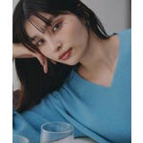 【すっきりシルエットが叶う】大人のためのVネックニット 毛玉になりにくい 静電気… | THE SHOP TK | 詳細画像1 