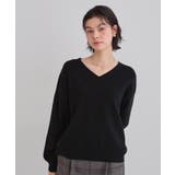 【すっきりシルエットが叶う】大人のためのVネックニット 毛玉になりにくい 静電気… | THE SHOP TK | 詳細画像19 