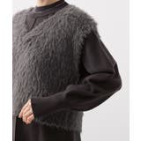 優秀ふわふわベスト&ニットワンピース【毛玉になりにくい/静電気防止/洗える】 | THE SHOP TK | 詳細画像13