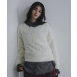 【華やかで柔らか】ふわふわフェザーニット/洗える・前後2WAY | THE SHOP TK | 詳細画像8 