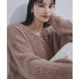 【華やかで柔らか】ふわふわフェザーニット/洗える・前後2WAY | THE SHOP TK | 詳細画像6 