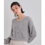 【華やかで柔らか】ふわふわフェザーニット/洗える・前後2WAY | THE SHOP TK | 詳細画像24 