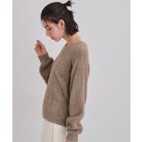 【華やかで柔らか】ふわふわフェザーニット/洗える・前後2WAY | THE SHOP TK | 詳細画像29 